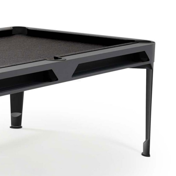 Biljard Hyphen črne barve z dark grey podlogo