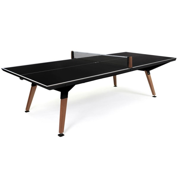 Namizno teniška zunanja miza Cornilleau Play-style Black s črtami - dobava 4 tedne
