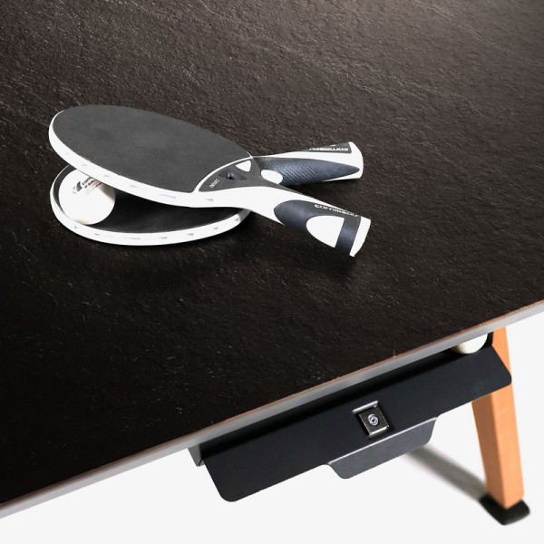 Namizno teniška zunanja miza Cornilleau Play-style Black Dark Stone - dobava 4 tedne