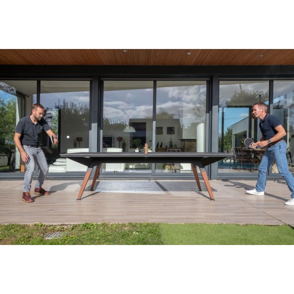 Namizno teniška zunanja miza Cornilleau Play-style Black Dark Stone - dobava 4 tedne