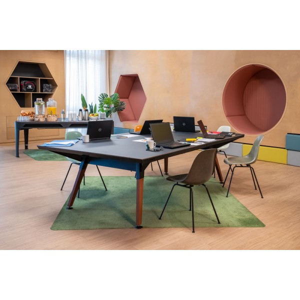 Namizno teniška zunanja miza Cornilleau Play-style Black Dark Stone - dobava 4 tedne