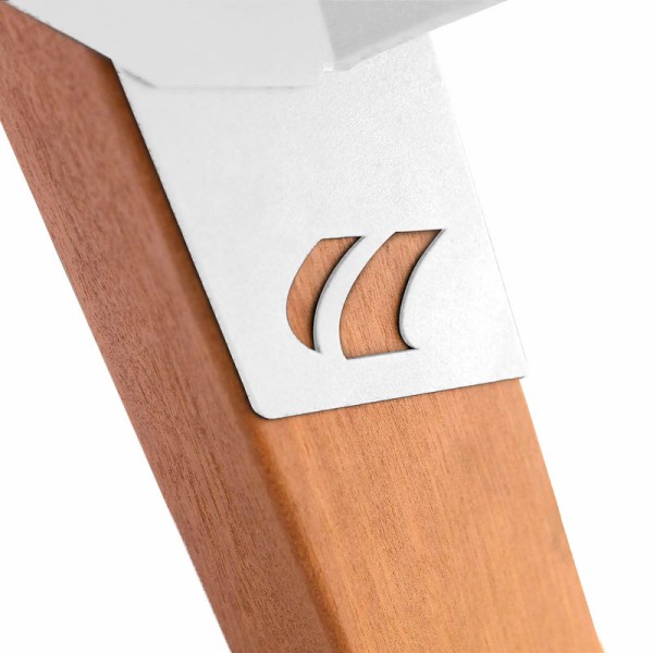 Namizno teniška zunanja miza Cornilleau Play-style White s črtami - dobava 4 tedne