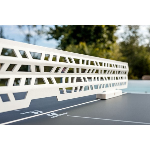 Namizno teniška zunanja miza Cornilleau Play-style White s črtami - dobava 4 tedne