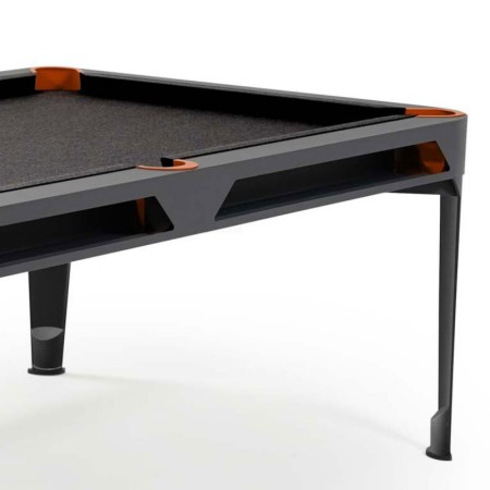 Biljard Hyphen črne barve z dark grey podlogo