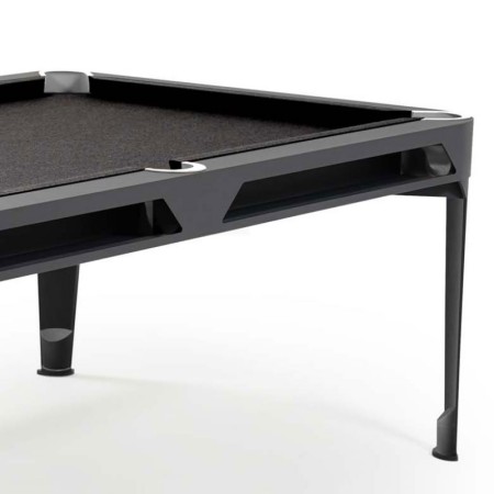 Biljard Hyphen črne barve z dark grey podlogo