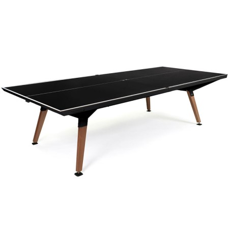 Namizno teniška zunanja miza Cornilleau Play-style Black s črtami - dobava 4 tedne