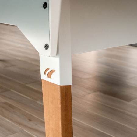 Namizno teniška zunanja miza Cornilleau Play-style White s črtami - dobava 4 tedne